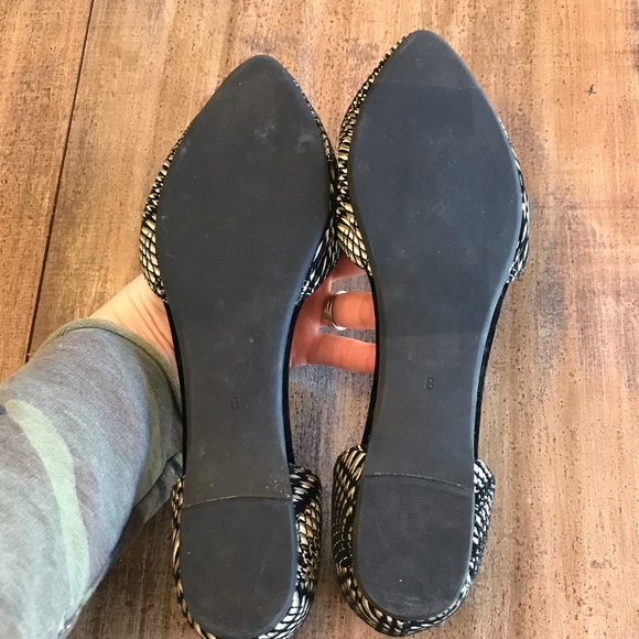 Jeffery Campbell Pointed Toe d’Orsay Flats - Picture 8 of 8